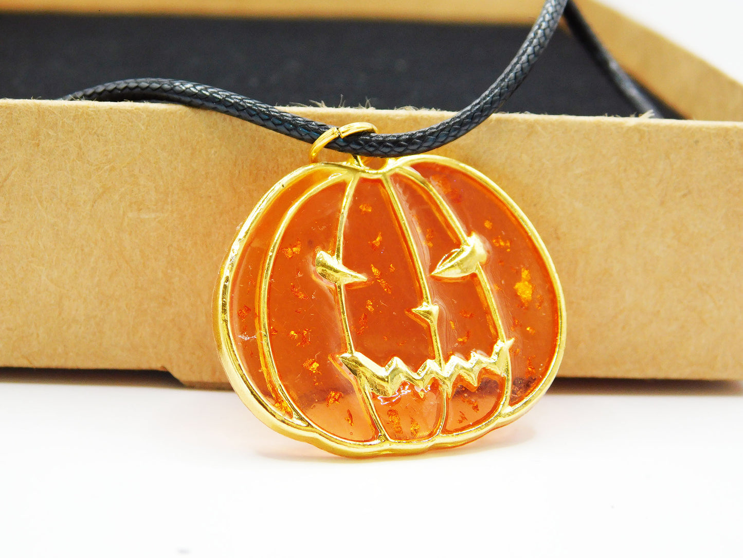 Halloween Bezel Pendants