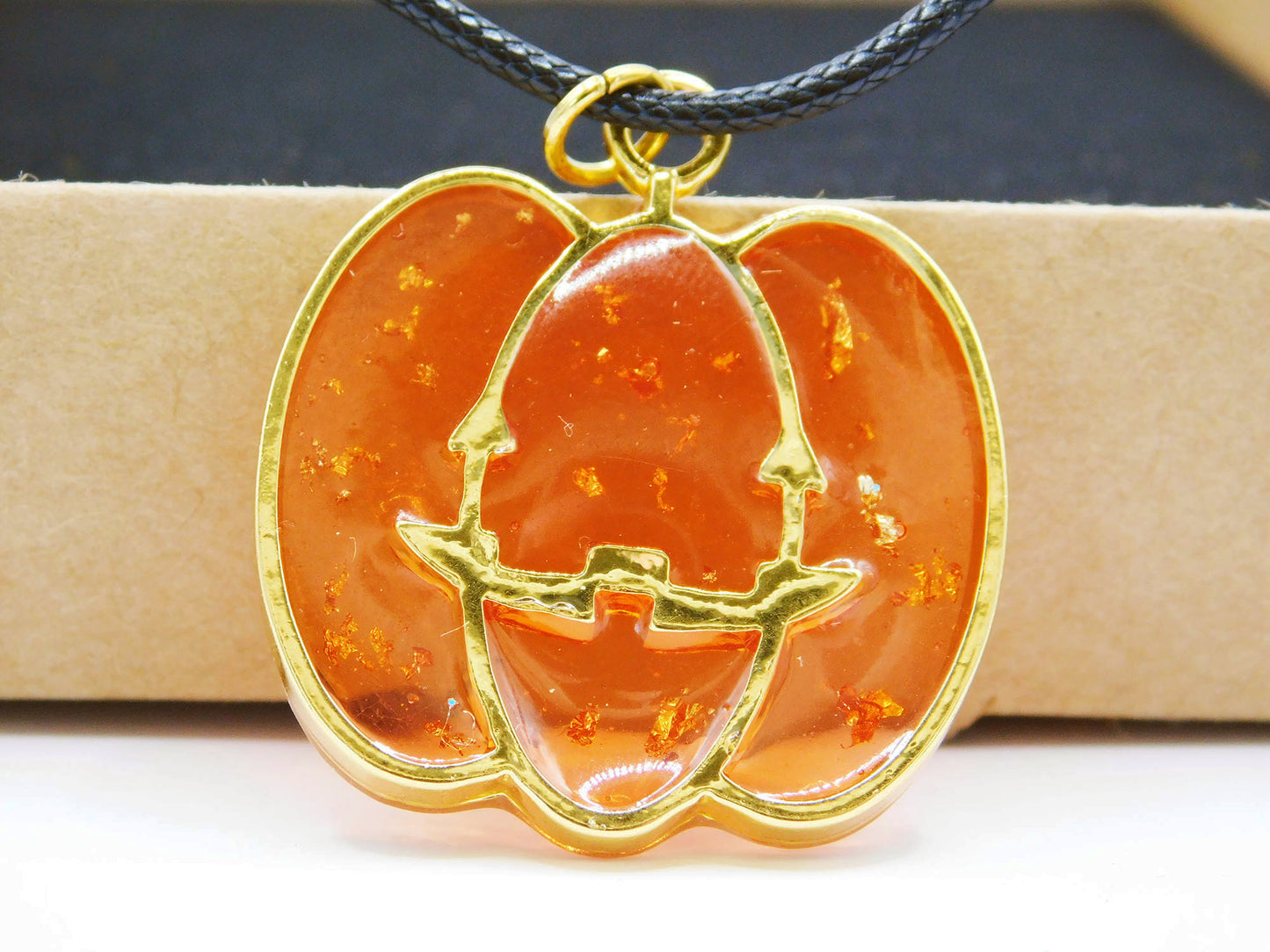 Halloween Bezel Pendants