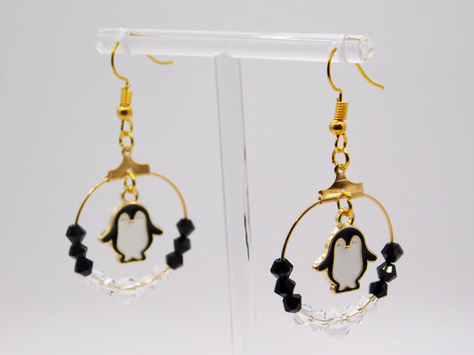 Cute Animal Hoop Earrings