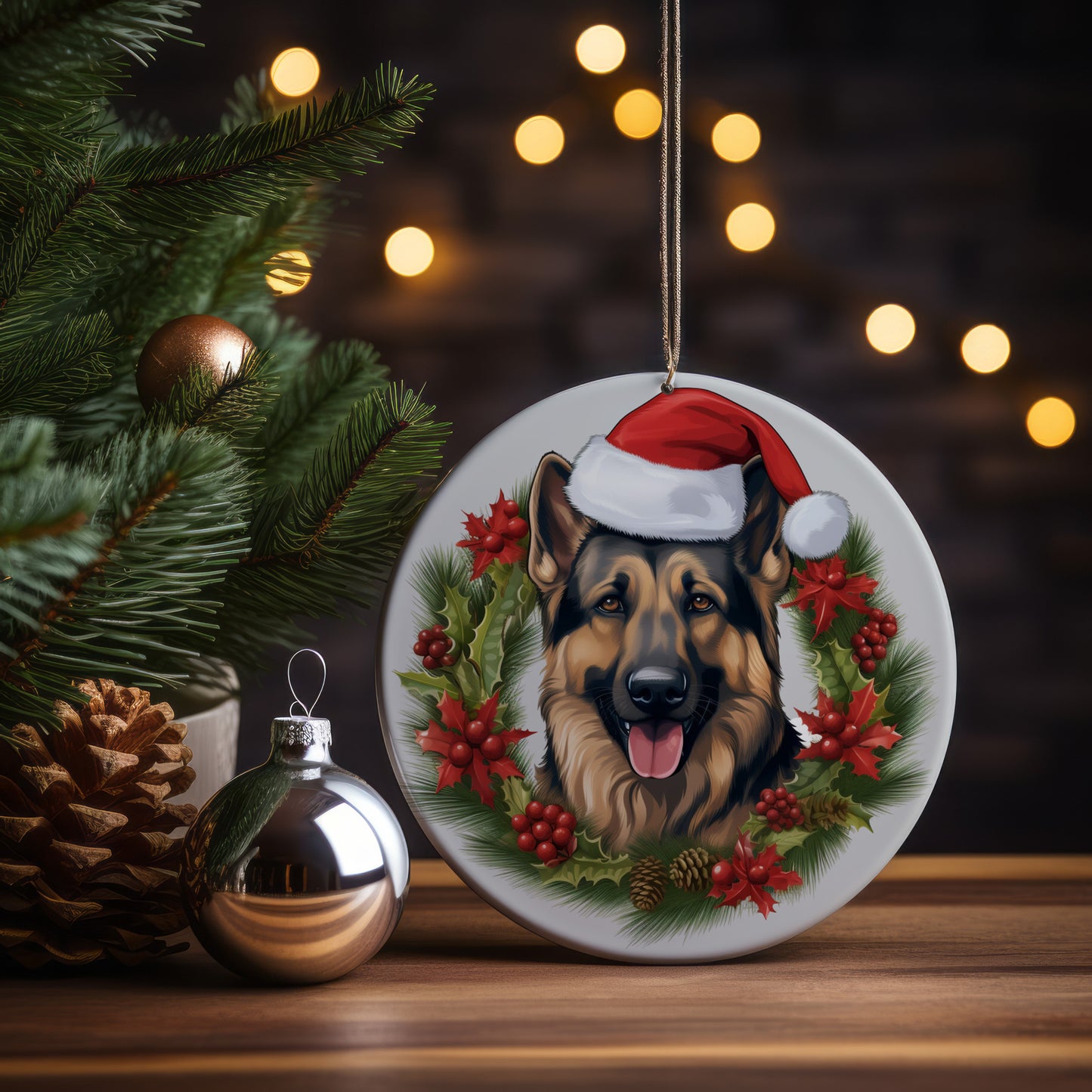 Christmas Ornaments - Festive Doggos